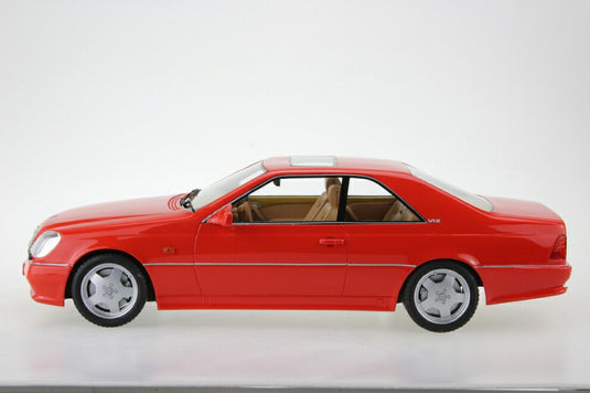 MERCEDES BENZ - CL-CLASS CL600 AMG 7.0 COUPE 1994 - RED  /TOPMARQUES COLLECTION 1/43 ミニカー