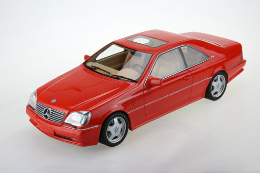 MERCEDES BENZ - CL-CLASS CL600 AMG 7.0 COUPE 1994 - RED  /TOPMARQUES COLLECTION 1/43 ミニカー