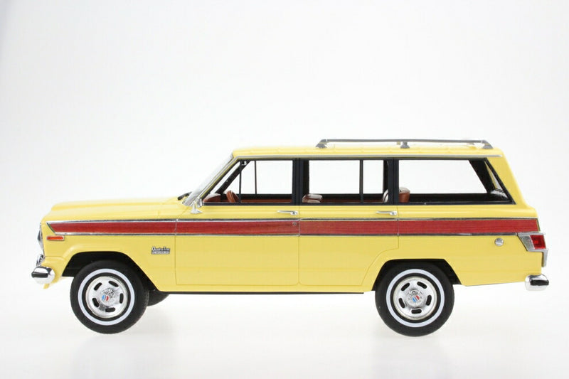 ギャラリービューアに画像をロードする, JEEP - GRAND WAGONEER 1979 - YELLOW  /TOPMARQUES COLLECTION 1/43 ミニカー
