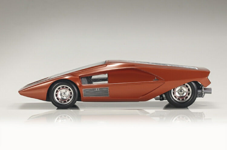 ギャラリービューアに画像をロードする, Lancia Stratos Zero concept brown /TOPMARQUES 1/43  ミニカー
