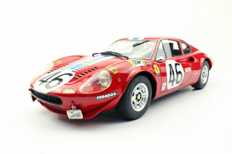 ギャラリービューアに画像をロードする, 【予約】8月以降発売予定FERRARIフェラーリ DINO 246 GT TEAM NORTH AMERICAN RACING N.A.R.T. N 46 24h LE MANS 1972 LAFFEACH - DONCIEUX /Top Marques 1/12 ミニカー
