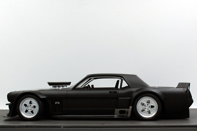ギャラリービューアに画像をロードする, 【予約】12月以降発売予定FORD USA - MUSTANG HOONIGAN COUPE 1965 - MAT BLACK  /TOPMARQUES COLLECTION 1/12 ミニカー
