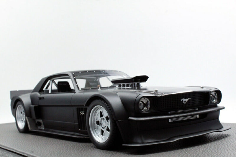 ギャラリービューアに画像をロードする, 【予約】12月以降発売予定FORD USA - MUSTANG HOONIGAN COUPE 1965 - MAT BLACK  /TOPMARQUES COLLECTION 1/12 ミニカー
