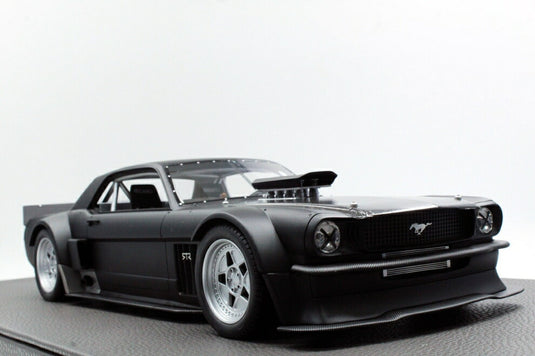 【予約】12月以降発売予定FORD USA - MUSTANG HOONIGAN COUPE 1965 - MAT BLACK  /TOPMARQUES COLLECTION 1/12 ミニカー