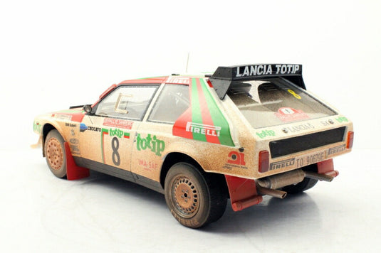 【予約】5月以降発売予定LANCIA  DELTA S4 TOTIP N 8 2nd RALLY SANREMO 1986 CERRATO - CERRI - DIRTY VERSION /Top Marques 1/12 ミニカー