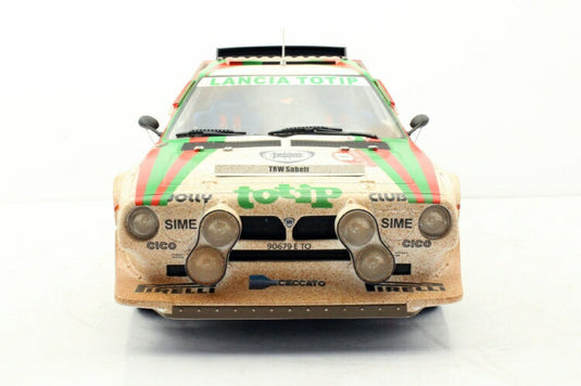 【予約】5月以降発売予定LANCIA  DELTA S4 TOTIP N 8 2nd RALLY SANREMO 1986 CERRATO - CERRI - DIRTY VERSION /Top Marques 1/12 ミニカー