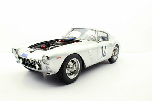 【予約】2019年4月以降発売予定250 GT SWB シルバー /Top Marques 1/12  レジンミニカー