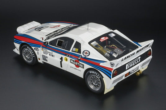 【予約】12月以降発売予定LANCIA - 037 MARTINI RACING N 1 WINNER RALLY MONTECARLO 1983 WALTER ROHRL - CHRISTIAN GEISTDORFER - WHITE  /TOPMARQUES COLLECTION 1/12 ミニカー