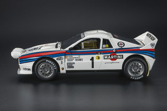 【予約】12月以降発売予定LANCIA - 037 MARTINI RACING N 1 WINNER RALLY MONTECARLO 1983 WALTER ROHRL - CHRISTIAN GEISTDORFER - WHITE  /TOPMARQUES COLLECTION 1/12 ミニカー