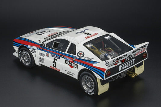 【予約】12月以降発売予定LANCIA - 037 MARTINI RACING N 5 WINNER RALLY TOUR DE CORSE 1984 MARKKU ALEN - ILKKA KIVIMAKI - WHITE  /TOPMARQUES COLLECTION 1/12 ミニカー
