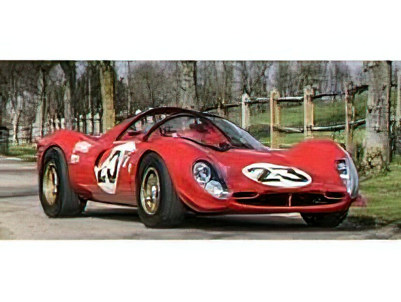 【予約】2024年発売予定FERRARIフェラーリ 330P4 4.0L V12 SPIDER SPA N 23 24h DAYTONA 1967 L.BANDINI - C.AMON/TOPMARQUES 1/12 ミニカー