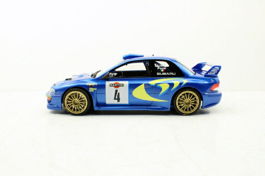 【予約】5月以降発売予定SUBARU IMPREZAスバルインプレッサ S4 WRC N 4 2nd RALLY SAN REMO 1998 P.LIATTI - F.PONS /Top Marques 1/18 ミニカー