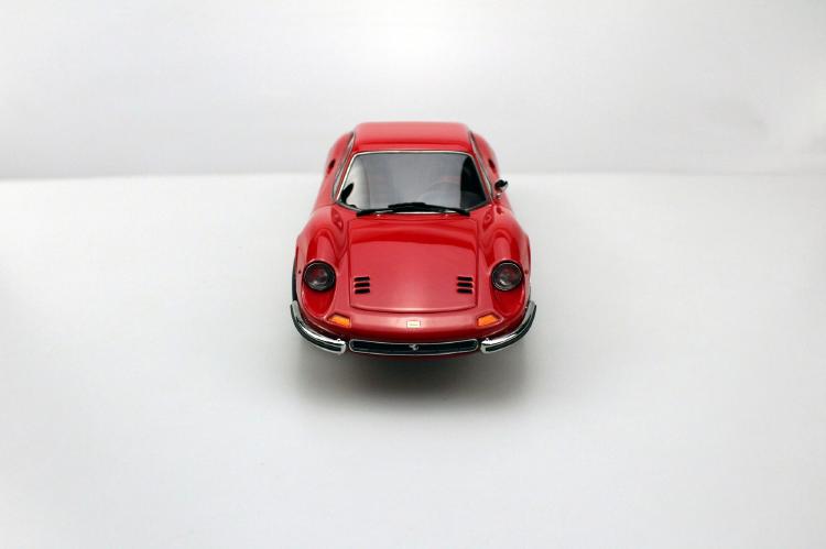 ギャラリービューアに画像をロードする, 【予約】3月以降発売予定Dino 246 レッド /TOPMARQUES 1/18  レジンミニカー
