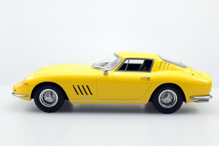 【予約】2月以降発売予定275 GTB/4 イエロー /TOPMARQUES 1/18  レジンミニカー