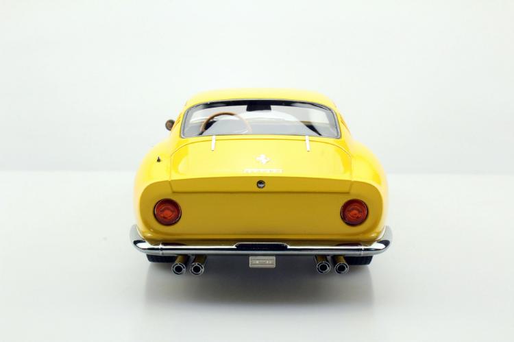 【予約】2月以降発売予定275 GTB/4 イエロー /TOPMARQUES 1/18  レジンミニカー