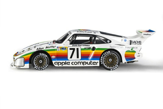 【予約】2021年4月-6月以降発売予定Porsche 935 K3 TEAM DICK BARBOUR RACING N 71 24h LE MANS 1980 B.RAHAL - A.MOFFAT - B.GARRETSON - WHITE /TOPMARQUES 1/18  ミニカー