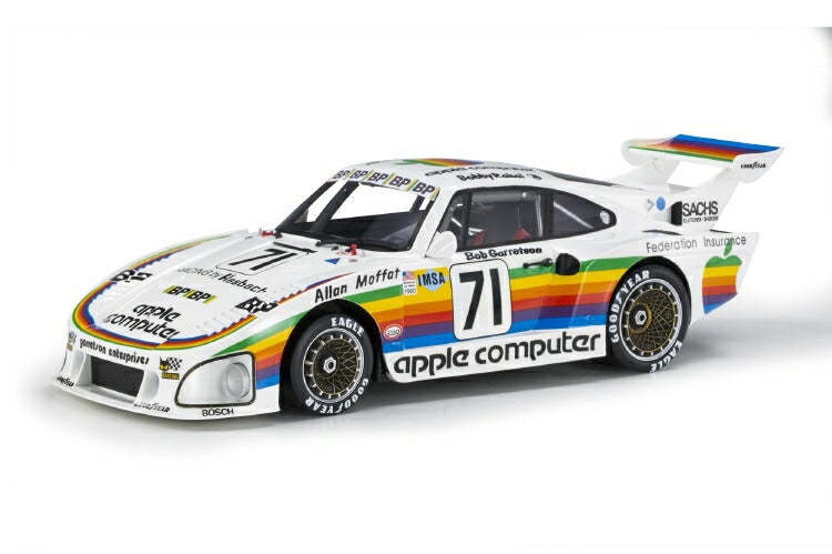 ギャラリービューアに画像をロードする, 【予約】2021年4月-6月以降発売予定Porsche 935 K3 TEAM DICK BARBOUR RACING N 71 24h LE MANS 1980 B.RAHAL - A.MOFFAT - B.GARRETSON - WHITE /TOPMARQUES 1/18  ミニカー
