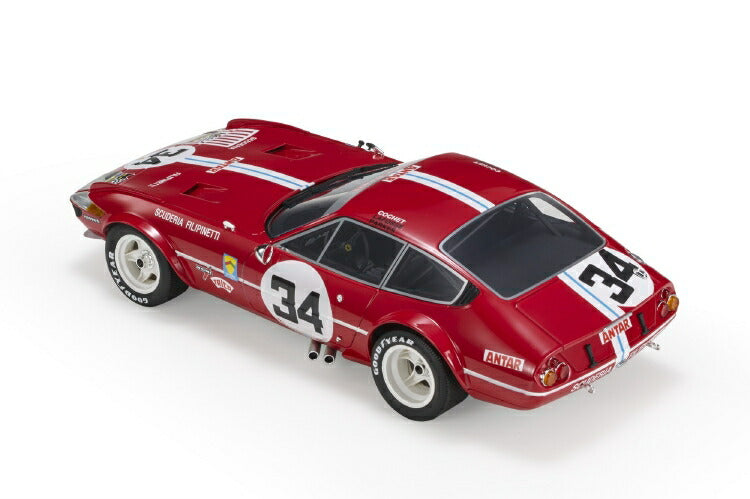 ギャラリービューアに画像をロードする, 【予約】2021年4月-6月以降発売予定Ferrari Daytona Le Mans 1972 #34 /TOPMARQUES 1/18  ミニカー
