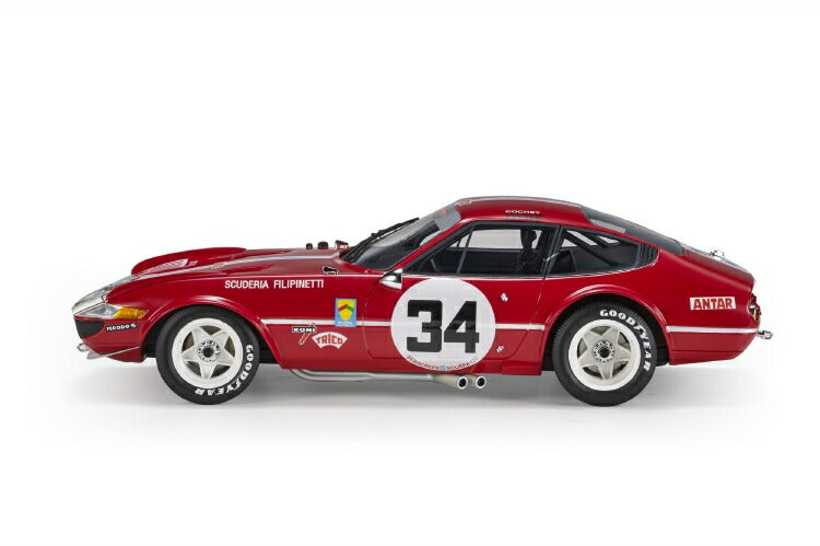 ギャラリービューアに画像をロードする, 【予約】2021年4月-6月以降発売予定Ferrari Daytona Le Mans 1972 #34 /TOPMARQUES 1/18  ミニカー
