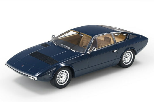 【予約】2020年1月以降発売予定Maserati Khamsin dark blue /Top Marques 1/18 ミニカー