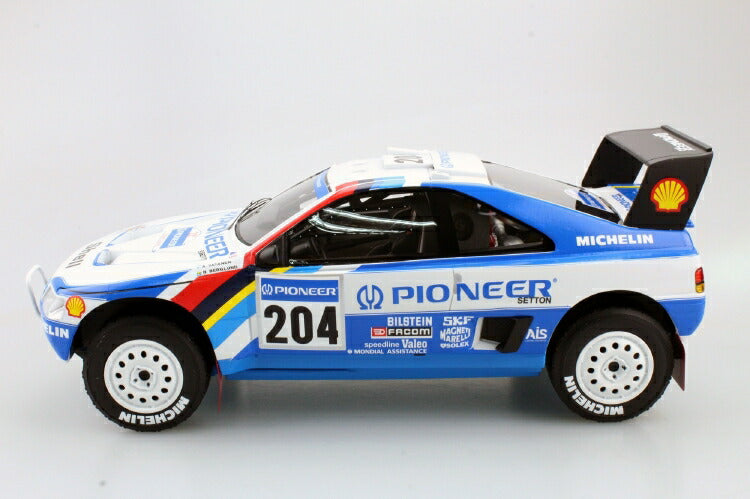 ギャラリービューアに画像をロードする, 【予約】9月以降発売予定Peugeotプジョー 405 GT T-16 Paris Dakar Winner 1989 /TOPMARQUES 1/18  レジンミニカー
