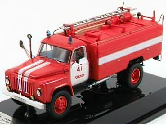 GAZ - AC-30-106G TANKER TRUCK FIRE ENGINE 1987 - RED /Sparkスパーク 1/43 ミニカー