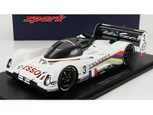 PEUGEOT - 905 EVO1B 3.5L V10 TEAM PEUGEOT TALBOT SPORT N 3 WINNER LE MANS 1993 G.BRABHAM - C.BOUCHUT - E.HELARY - CON VETRINA - WITH SHOWCASE - WHITE /Sparkスパーク 1/18 ミニカー
