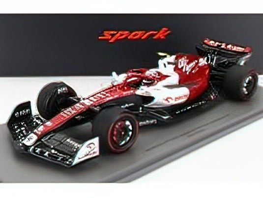 ALFA ROMEO - F1 C42 TEAM ORLEN RACING N 24 BAHRAIN GP 2022 GUANYU ZHOU  SPECIAL BOX/Spark 1/18 ミニカー