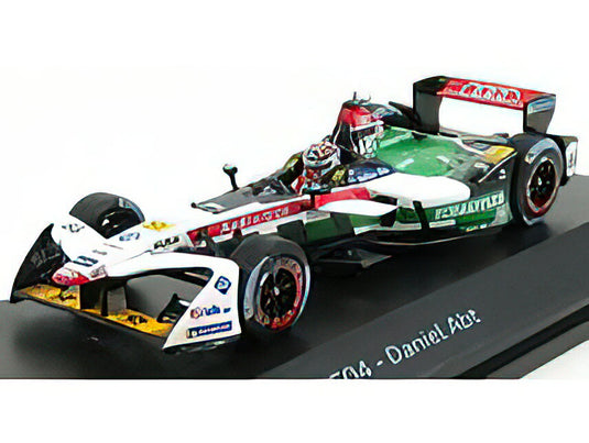 AUDIアウディ FORMULA-E FE04 E-TRON TEAM AUDI SPORT ABT SCHAEFFLER N 66 SEASON 2017-2018 D.ABT - WHITE GREEN RED  /SPARK  1/43 ミニカー