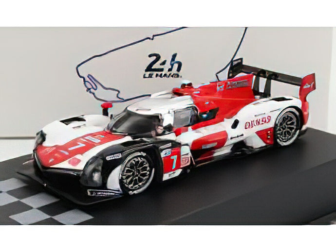 TOYOTA  GR010 3.5L V6 TWIN TURBO HYBRID GAZO N 7 WINNER 24h LE MANS 2021 M.CONWAY /Spark 1/87ミニカー