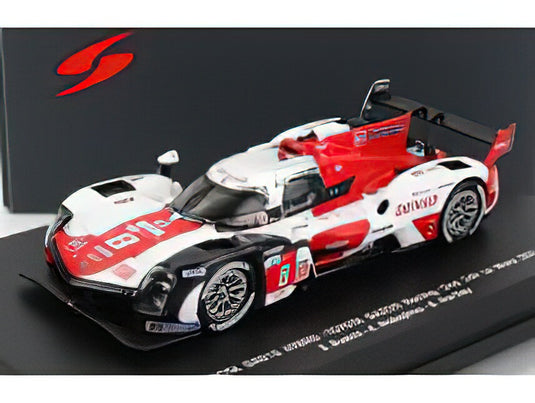 TOYOTA  GR010 3.5L GAZOO RACING N 8 2nd 24h LE MANS 2021 S.BUEMI - N.NAKAJIMA /Spark 1/87ミニカー