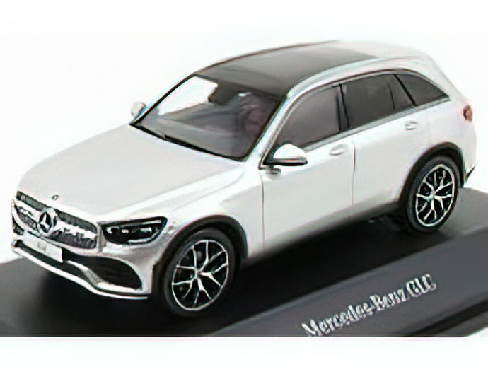メルセデス・ベンツディーラーモデルMERCEDES BENZ - GLC-CLASS (X253) 2020 - IRIDIUM SILVER /SPARK 1/43 ミニカー