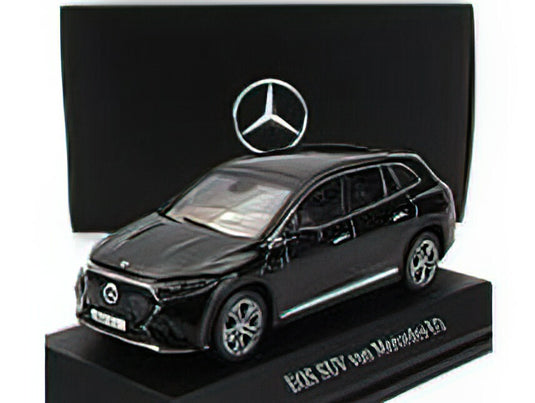 MERCEDES BENZメルセデスベンツ EQS SUV (X296) VON MERCEDES-EQ 2022 - BLACK/Spark 1/43 ミニカー