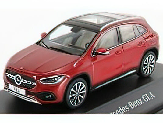 MERCEDES BENZメルセデスベンツGLA-CLASS (H247) 2020 - DESIGNO PATAGONIA BRIGHT MET RED /Sparkスパーク 1/43 ミニカー