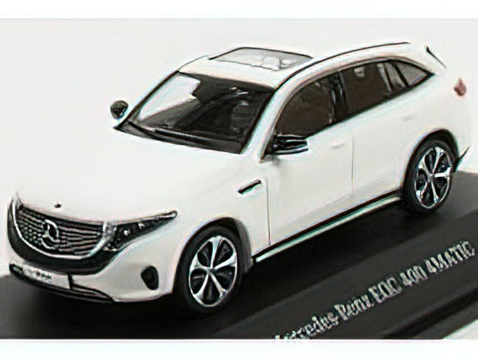 MERCEDES BENZメルセデスベンツEQC 400 (N293) 4MATIC 2019 - POLAR WHITE /Sparkスパーク 1/43 ミニカー