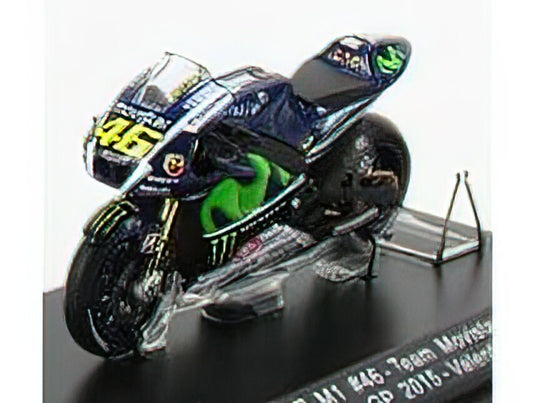 YAMAHAヤマハ YZR-M1 TEAM YAMAHA FACTORY RACING N 46 WINNER MOTOGP ASSEN 2015 VALENTINO ROSSI - BLUE MET WHITE /Sparkスパーク 1/43 ミニカー