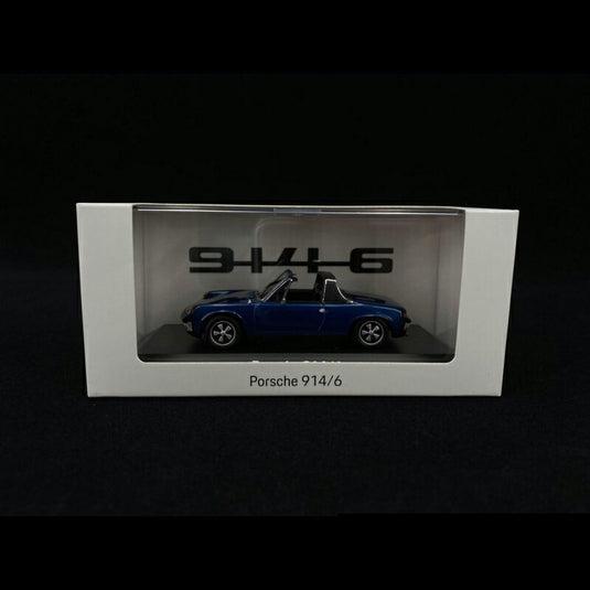 Porscheポルシェ 914 /6 1973 Ocean blue metallic 1/43 Sparkスパーク MAP02005918 特注 ミニカー