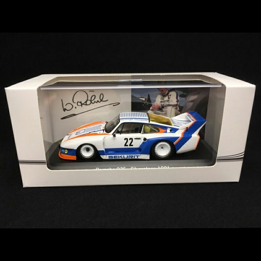 Porscheポルシェ 935 winner Silverstone 1981 n° 22 Sekurit 1/43 Sparkスパーク MAP02020717 特注 ミニカー