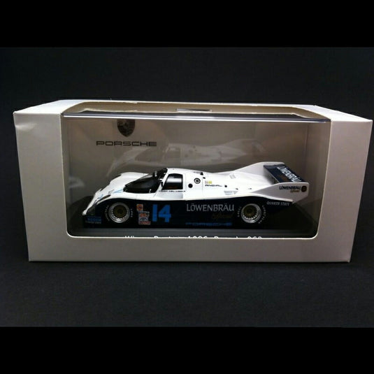 Porscheポルシェ 962 Winner Daytona 1986 n° 14 Lowenbr?u 1/43 Sparkスパーク MAP02028614 特注 ミニカー