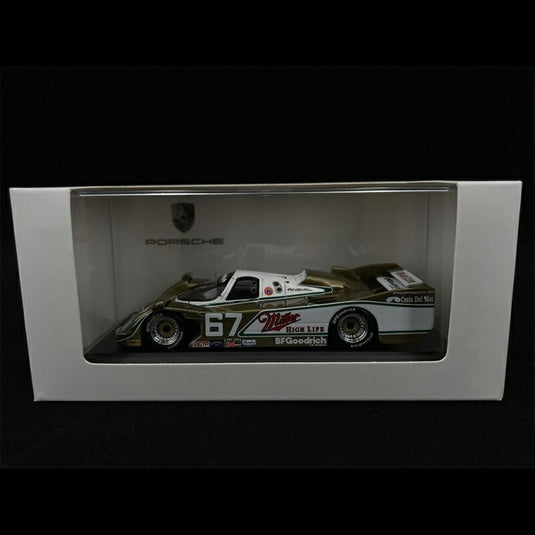 Porscheポルシェ 962 winner Daytona 1989 n° 67 1/43 Sparkスパーク MAP02028914 特注 ミニカー
