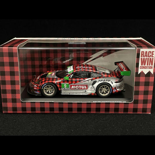 Porscheポルシェ 911 GT3 R Type 991 n°9 Finish Line Pfaff Winner 12h Sebring 2021 1/43 Sparkスパーク MAP02085221 特注 ミニカー
