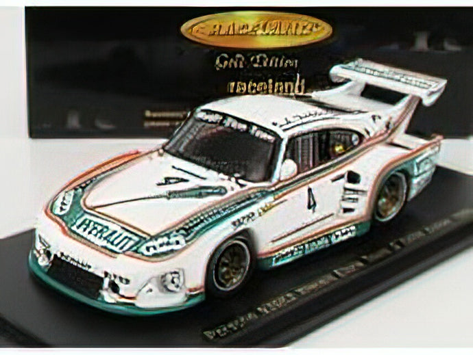 PORSCHEポルシェ 935K TEAM WERAILT ELORA N 4 3rd DRM ZOLDER 1980 E.DOREN - WHITE GREEN ORANGE /Sparkスパーク 1/43 ミニカー