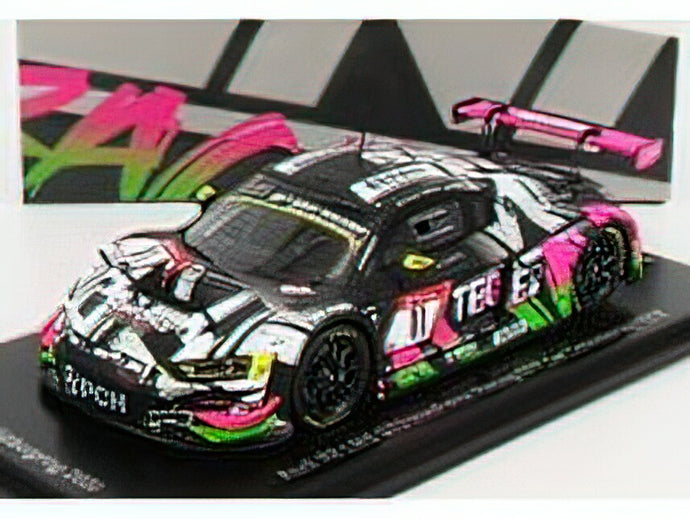 AUDIアウディ - R8 LMS GT3 TEAM TECE IRON FORCE RACING N 11 24h NURBURGRING 2020 E.ERHART - P.KAFFER - S.REICHER - J.E.SLOOTEN - BLACK WHITE PINK GREEN /Sparkスパーク 1/43 ミニカー