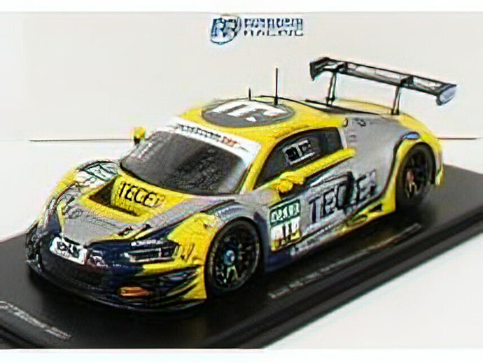 AUDIアウディ - R8 LMS GT3 TEAM TECE RUTRONIK RACING N 11 ADAC GT MASTERS OSCHERSLEBEN 2021 E.ERHART - P.KAFFER - YELLOW MATT GREY /Sparkスパーク 1/43 ミニカー