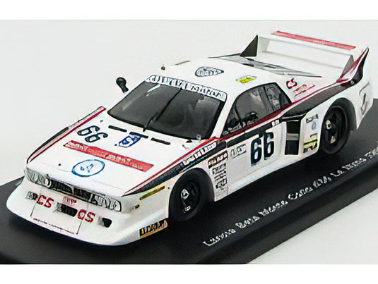 LANCIA - BETA MONTECARLO TURBO TEAM SIVAMA MOTOR N 66 24h LE MANS 1982 J.M.LEMERLE - M.COHEN-OLIVAR - J.CASTELLANO - WHITE  /SPARK  1/43 ミニカー
