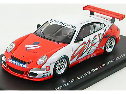 PORSCHEポルシェ 911 997 GT2CUP N 88 WINNER ASIA CUP 2007 T.SUGDEN - ORANGE WHITE  /SPARK  1/43 ミニカー