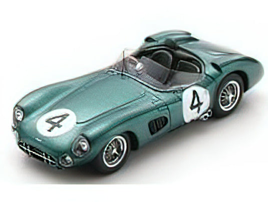 【予約】8月以降発売予定ASTON MARTIN - DBR1 SPIDER 3.0L S6 TEAM ESSEX RACING N 4 24h LE MANS 1961 R.SALVADORI - T.MAGGS - GREEN MET /SPARK 1/43 ミニカー