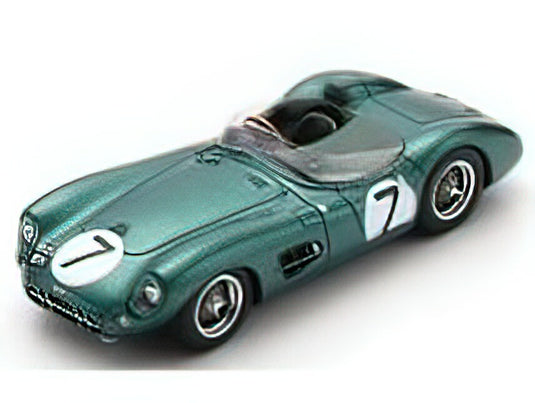【予約】8月以降発売予定ASTON MARTIN - DBR1 3.0L S6 TEAM A.G. WHITEHEAD N 7 24h LE MANS 1959 G.WHITEHEAD - B.NAYLOR - GREEN MET /SPARK 1/43 ミニカー