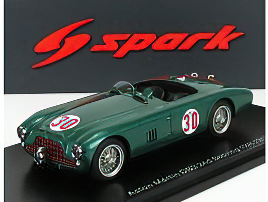 ASTON MARTINアルファロメオ DB3 N 30 2nd 12h SEBRING 1953 R.PARNELL - G.ABECASSIS - GREEN MET  /SPARK  1/43 ミニカー