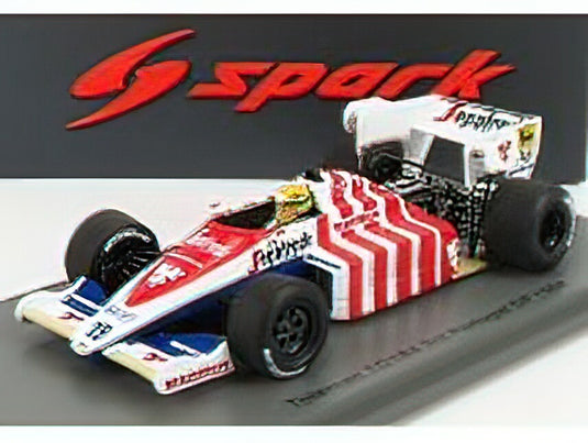TOLEMAN - F1 TG184 N 19 3rd PORTUGAL GP 1984 AYRTON SENNAアイルトン・セナ/Spark 1/43 ミニカー